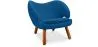 Poltrona Rivestita in Tessuto - Design Scandinavo - Pelitano image 7