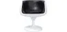 Sedia da salotto - Sedia di design bianca - Rivestita in pelle - Ginevra image 7