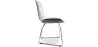 Sedia da pranzo in acciaio - Design a griglia - Lived image 7