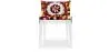 Sedia da pranzo - Gambe trasparenti - Design a motivi - Stile Miss image 7