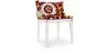 Sedia da pranzo - Gambe trasparenti - Design a motivi - Stile Miss image 7
