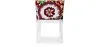 Sedia da pranzo - Gambe trasparenti - Design a motivi - Stile Miss image 7