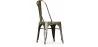 Sedia da pranzo in acciaio - Design industriale - Nuova edizione - Stylix image 7