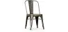 Sedia da pranzo in acciaio - Design industriale - Nuova edizione - Stylix image 7
