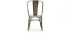 Sedia da pranzo in acciaio - Design industriale - Nuova edizione - Stylix image 7
