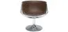 Sedia da salotto - Sedia di design - Similpelle e metallo - Cognac image 7