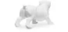 Scultura decorativa di design Bulldog - Resina image 7