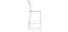 Sgabello da bar con schienale - Design trasparente - 65cm - Victoria Queen image 7