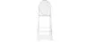 Sgabello da bar con schienale - Design trasparente - 65cm - Victoria Queen image 7