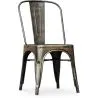 Sedia da pranzo in acciaio - Design industriale - Nuova edizione - Stylix image 7