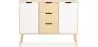 Credenza in Legno - Stile Scandinavo - 3 cassetti - Roger image 9