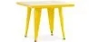 Tavolino quadrato per bambini - Industrial - Metallo - 60cm - Stylix image 9