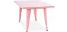 Tavolino quadrato per bambini - Industrial - Metallo - 60cm - Stylix image 9