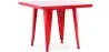 Tavolino quadrato per bambini - Industrial - Metallo - 60cm - Stylix image 9