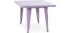 Tavolino quadrato per bambini - Industrial - Metallo - 60cm - Stylix image 9