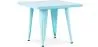 Tavolino quadrato per bambini - Industrial - Metallo - 60cm - Stylix image 9