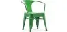 Sedia per bambini con braccioli - Sedia per bambini - Design industriale - Acciaio - Stylix image 9