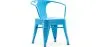 Sedia per bambini con braccioli - Sedia per bambini - Design industriale - Acciaio - Stylix image 9