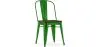 Sedia da pranzo - Design industriale - Legno e acciaio - Stylix image 9
