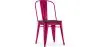 Sedia da pranzo - Design industriale - Legno e acciaio - Stylix image 9