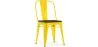 Sedia da pranzo - Design industriale - Legno e acciaio - Stylix image 9
