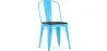 Sedia da pranzo - Design industriale - Legno e acciaio - Stylix image 9