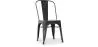 Sedia da pranzo in acciaio - Design industriale - Nuova edizione - Stylix image 9
