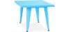 Tavolino quadrato per bambini - Industrial - Metallo - 60cm - Stylix image 9