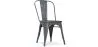 Sedia da pranzo - Design industriale - Legno e acciaio - Nuova edizione - Stylix image 9