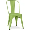 Sedia da pranzo in acciaio - Design industriale - Stylix image 9