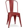 Sedia da pranzo in acciaio - Design industriale - Stylix image 9