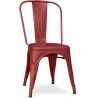 Sedia da pranzo in acciaio - Design industriale - Stylix image 9