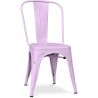 Sedia da pranzo in acciaio - Design industriale - Stylix image 9