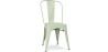 Sedia da pranzo in acciaio - Design industriale - Stylix image 9