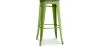 Sgabello da bar Design Industriale - Legno & Acciaio - 76cm - Stylix image 9