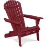 Sedia da esterno in legno con braccioli - Sedia da giardino Adirondack - Adirondack image 9