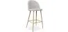 Sgabello imbottito in tessuto - Design scandinavo - 76cm - Evelyne image 9