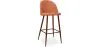 Sgabello imbottito in tessuto - Design scandinavo - 76cm - Evelyne image 9