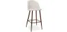 Sgabello imbottito in tessuto - Design scandinavo - 76cm - Evelyne image 9