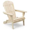 Sedia da esterno in legno con braccioli - Sedia da giardino Adirondack - Adirondack image 9