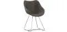 Sedia da pranzo con braccioli - Similpelle - PU - Stylix - Nero - Clun image 9