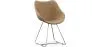 Sedia da pranzo con braccioli - Similpelle - PU - Stylix - Nero - Clun image 9