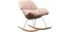 Sedia a Dondolo Imbottita - Design Scandinavo - Ruma image 9