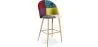 Sgabello Imbottito in Patchwork - Stile Scandinavo - Evelyne image 9