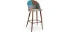 Sgabello Imbottito in Patchwork - Stile Scandinavo - Patty image 9