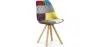 Sedia da pranzo - Rivestita in Patchwork - Ray image 9