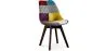 Sedia da pranzo - Rivestita in Patchwork - Ray image 9