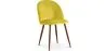 Sedia da pranzo - Rivestita in velluto - Design scandinavo - Evelyne image 9