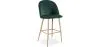Sgabello imbottito in velluto - Design scandinavo - Evelyne image 9