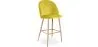 Sgabello imbottito in velluto - Design scandinavo - Evelyne image 9